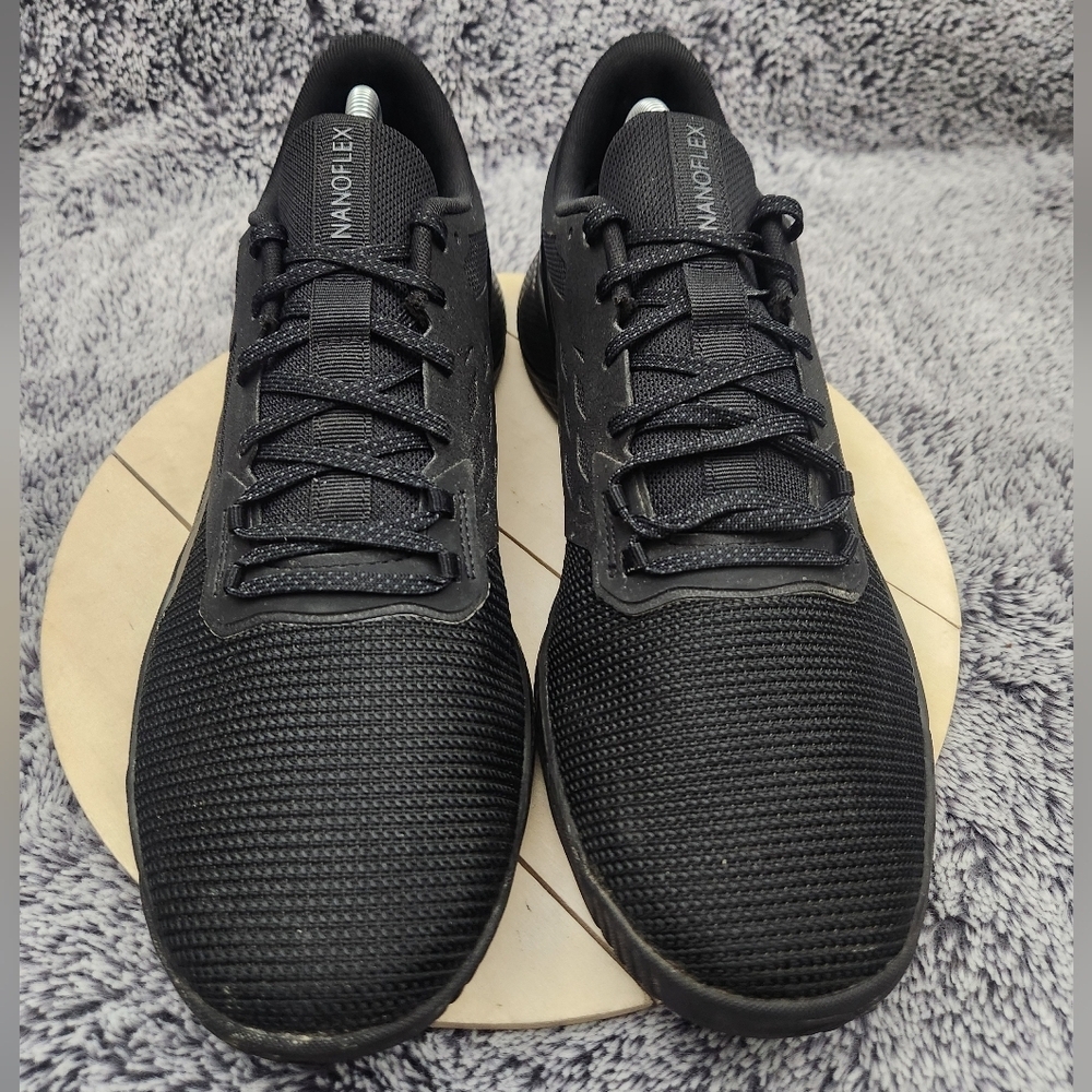 Reebok Nanoflex TR Shoes Cross Trainer Weightlifting Black Men's Size 10.5 - Picture 3 of 9